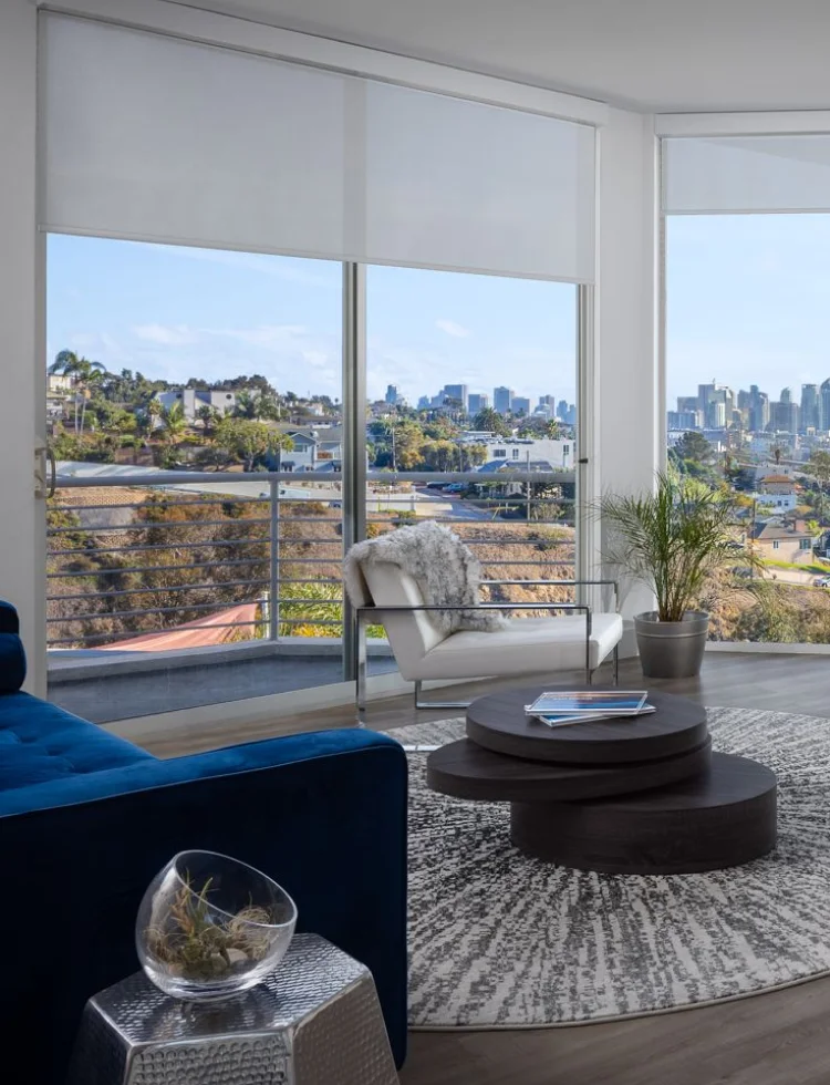 Solar outlet window coverings